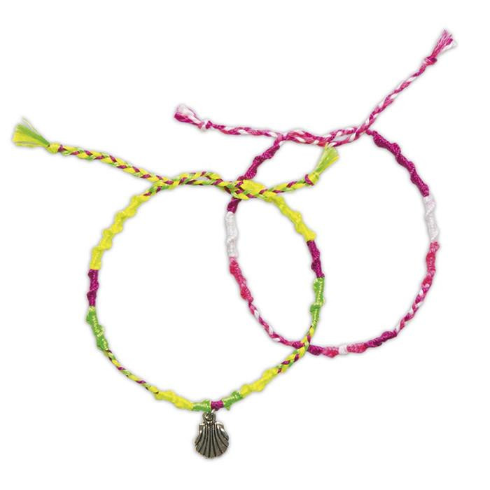 7 bracelets brésiliens fluo créer