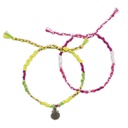 7 bracelets brésiliens fluo créer