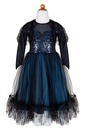 Luna la sorcière de minuit, robe et coiffe, taille US 7-8