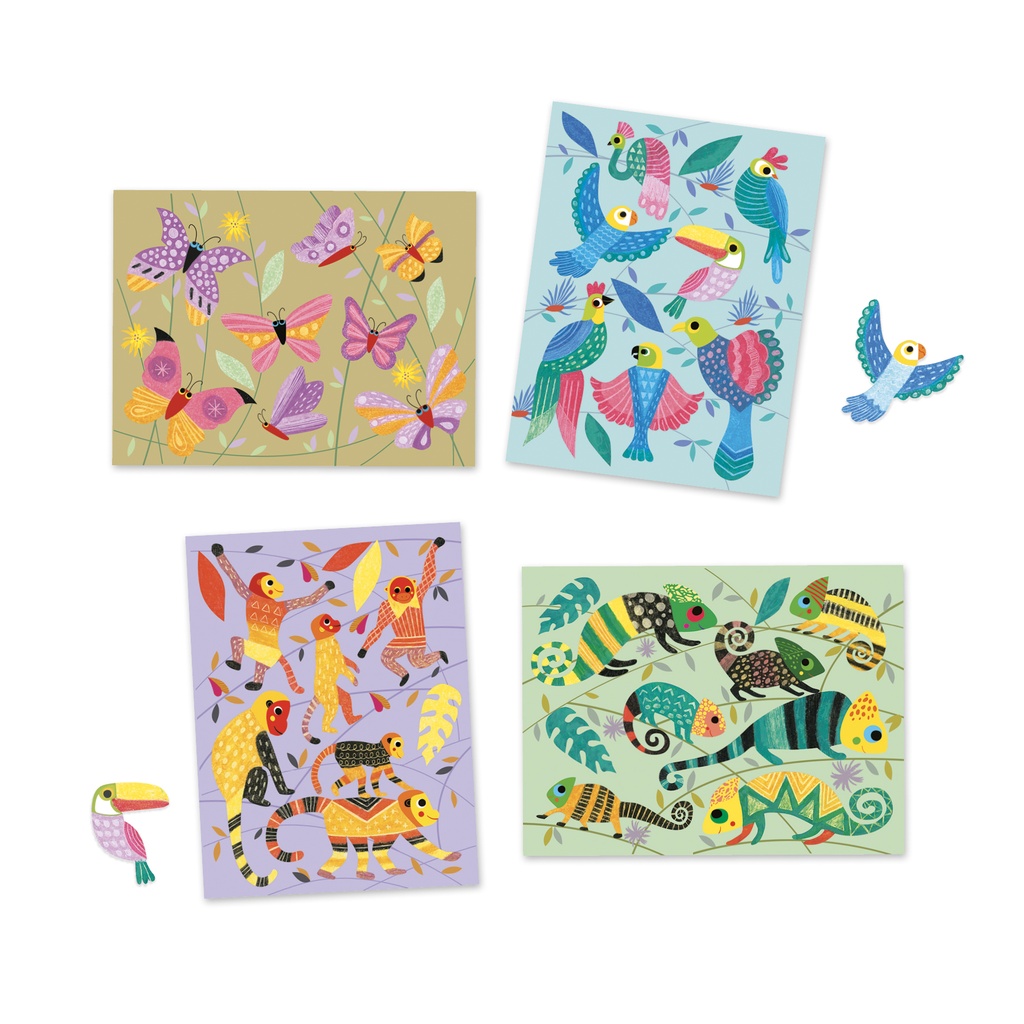 Jungle colorée (Ateliers Djeco)