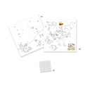 Lady butterfly (Coloriages Surprises Djeco)