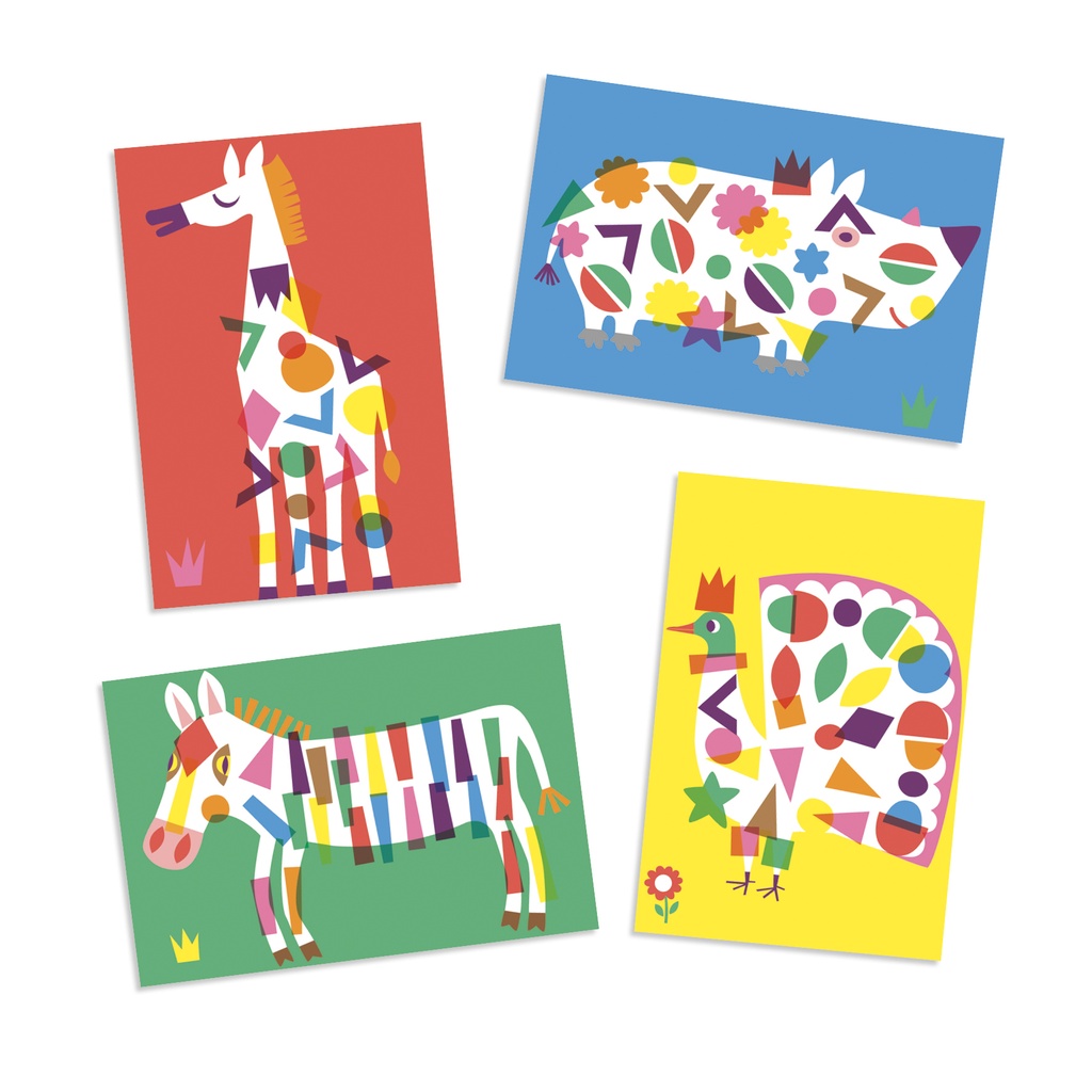 Stickers pour les petits  Les grands animaux