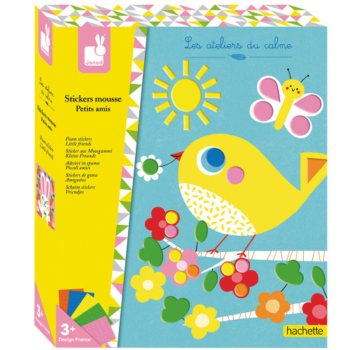 Stickers en mousse petits amis
