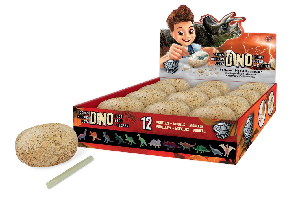 oeufs dino à gratter