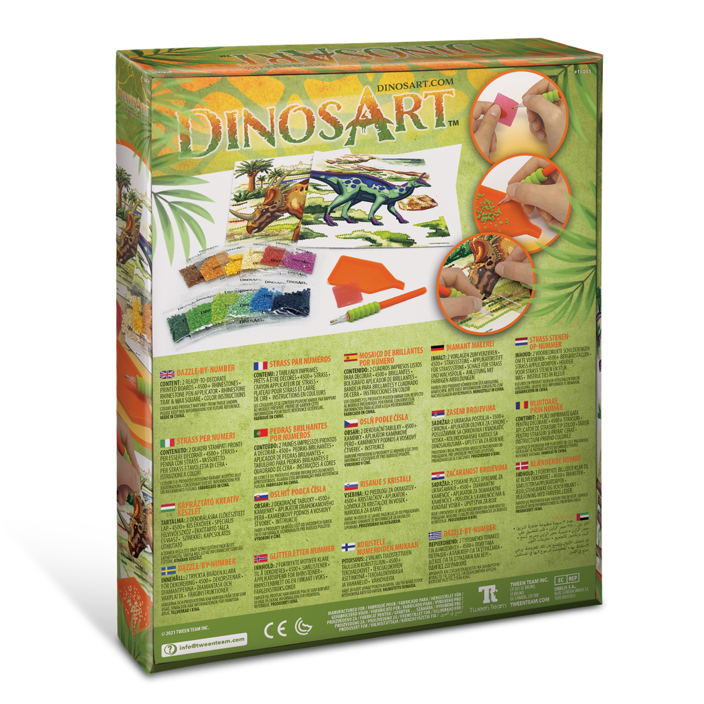 DinosArt Strass par numéros