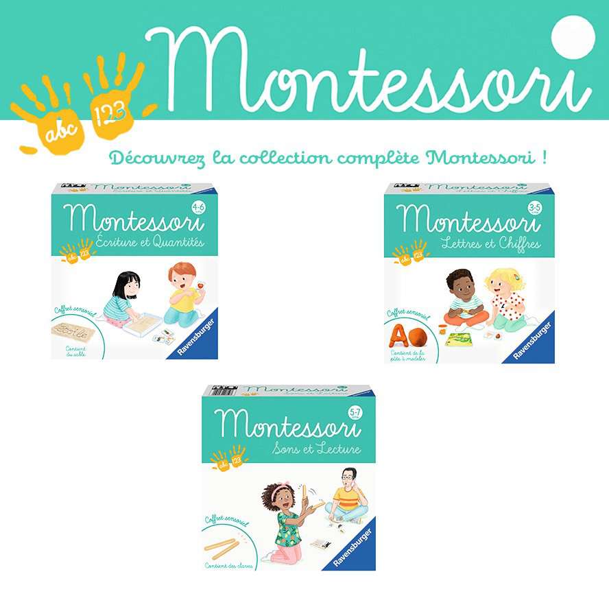 Montessori Lettres chiffres