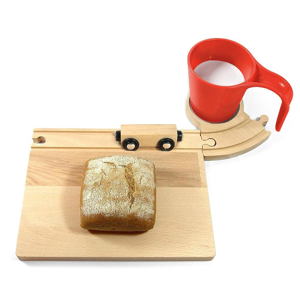 [ABC_471007] Set de Train de Petit Déjeuner Rouge