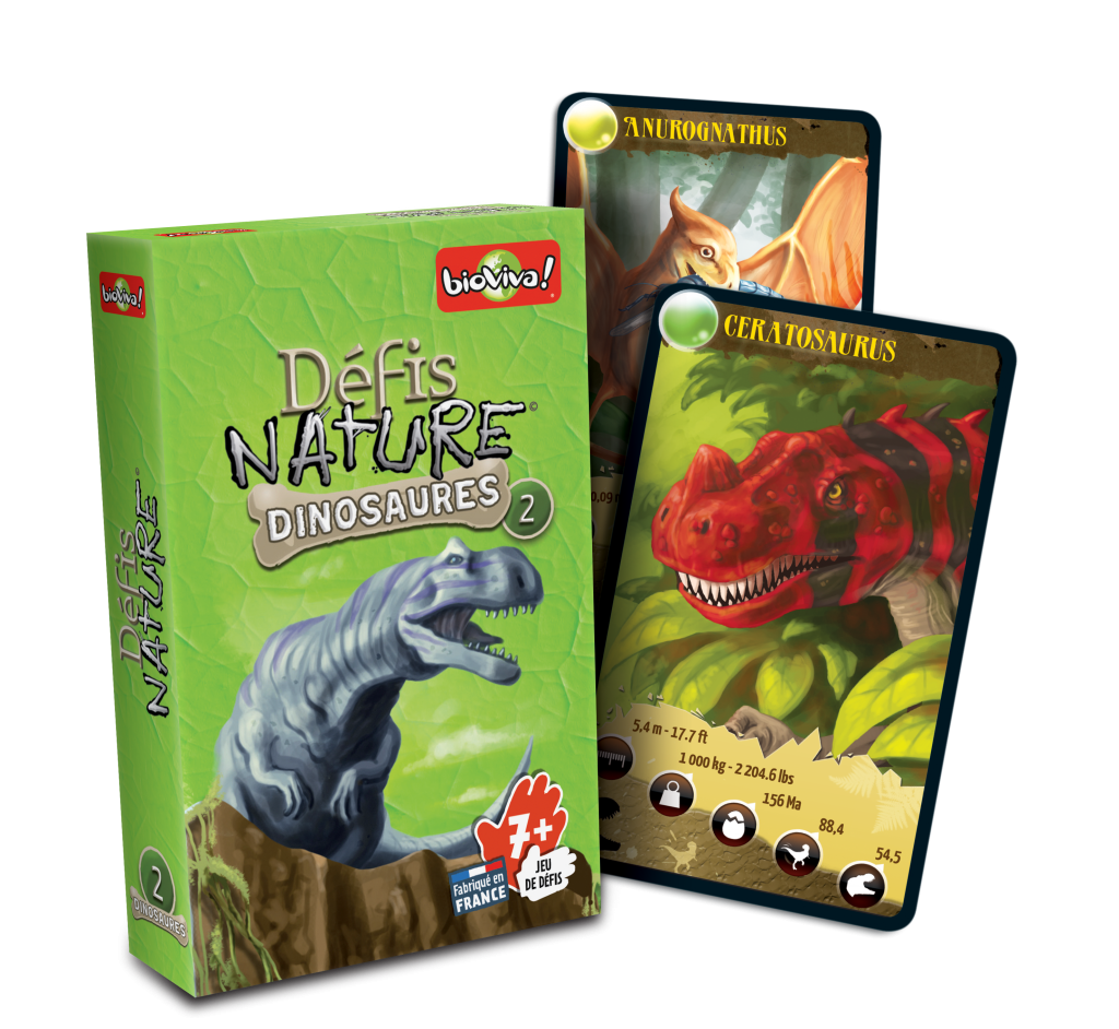 Défis Nature - Dinosaures Ii (Bioviva)