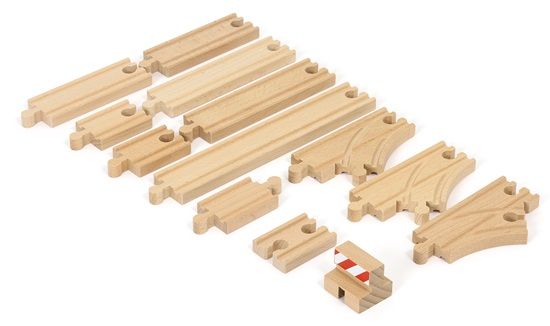 Coffret de Demarrage - 13 Rails - Pack B Brio (3 Ans +)