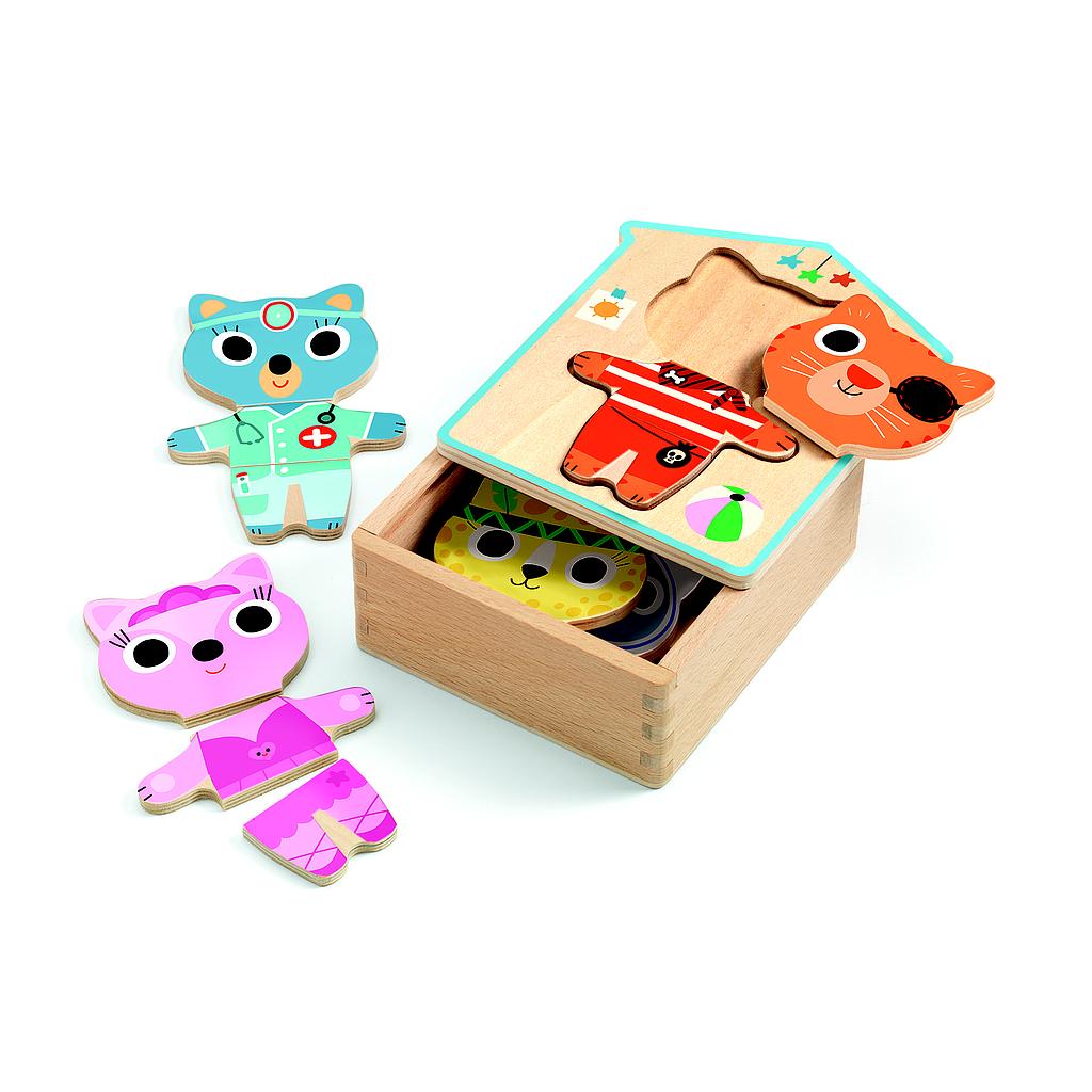 Dressup-Mix* (Puzzles Bois Djeco)