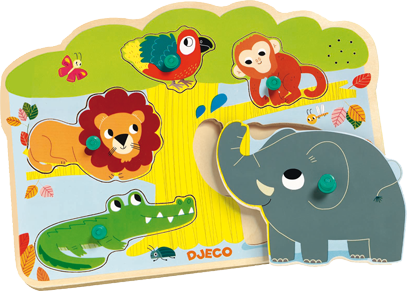 Baobab (Puzzles Sonores Bois Djeco)