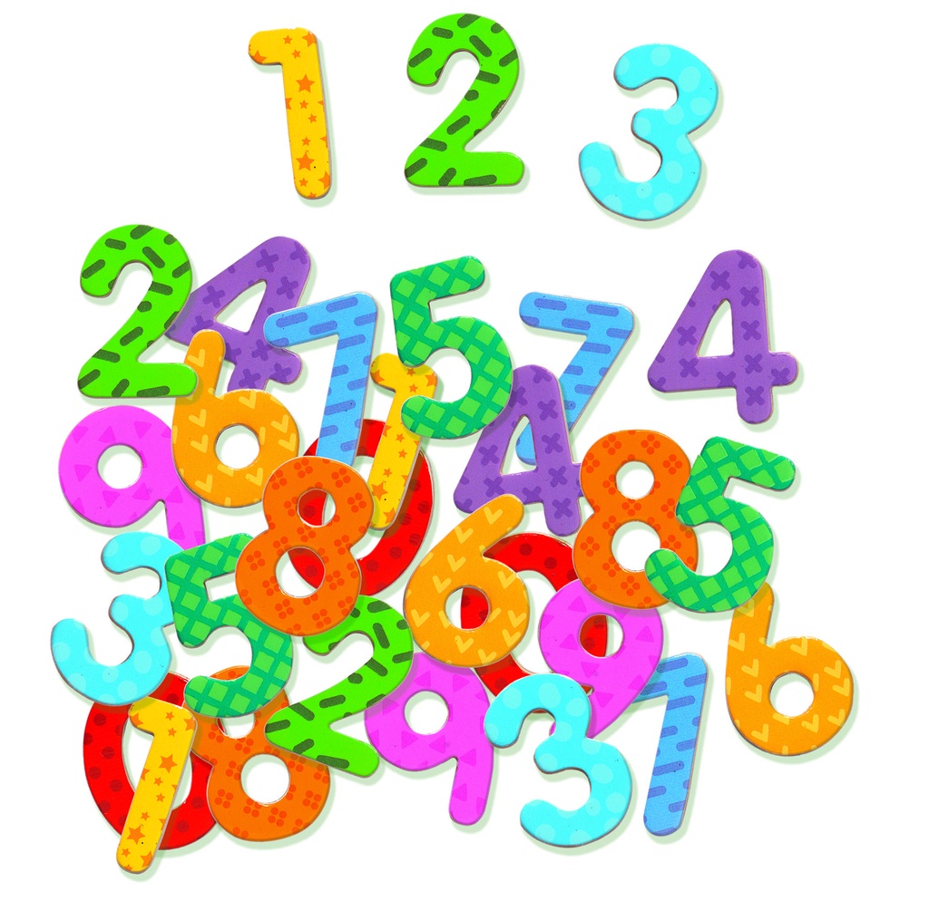 38 numbers (Magnétiques Bois  Djeco)