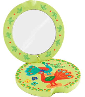Miroir - La roue du paon