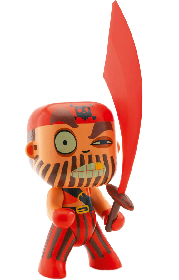 Captain red (Arty Toys - Pirates Djeco)