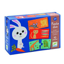 [DJE_DJ08157] Puzzle Duo Maman et Bébé (Puzzles Duo-Trio Djeco)