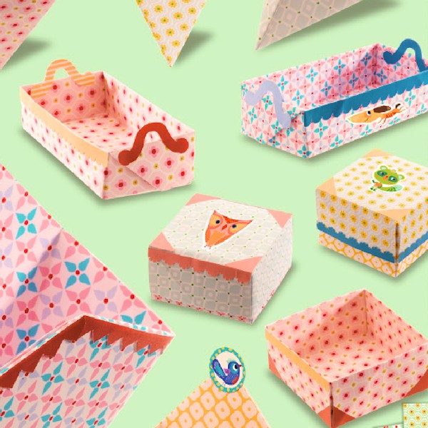 Petites boîtes (Origami Djeco)