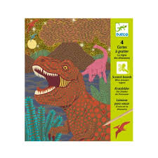 Le règne des dinosaures (Cartes à Gratter Djeco)