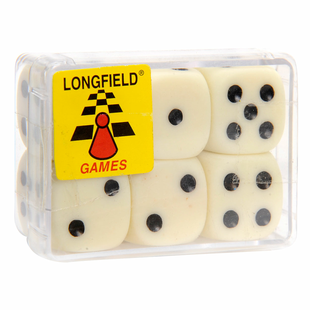 6 Dés - 16Mm - Petite Boite