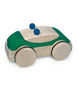 Puzzlemobil Voiture Verte de Police