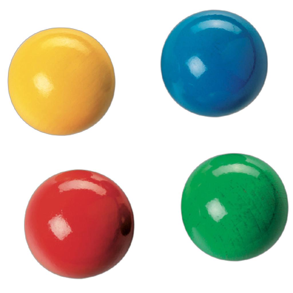 Billes 4 Unités de Ø 40Mm Fagus