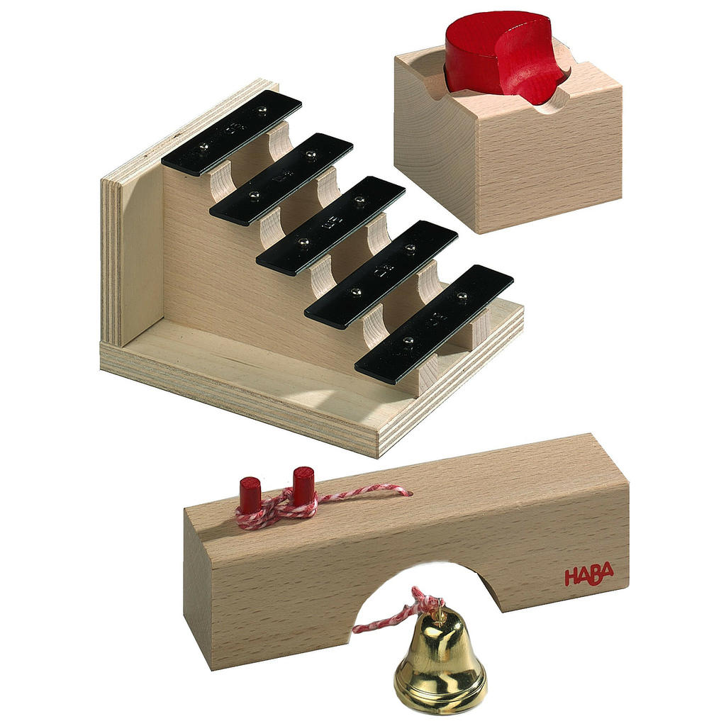 [HAB_1149] Toboggan à Billes - Set Complémentaire - Escalier Sonore