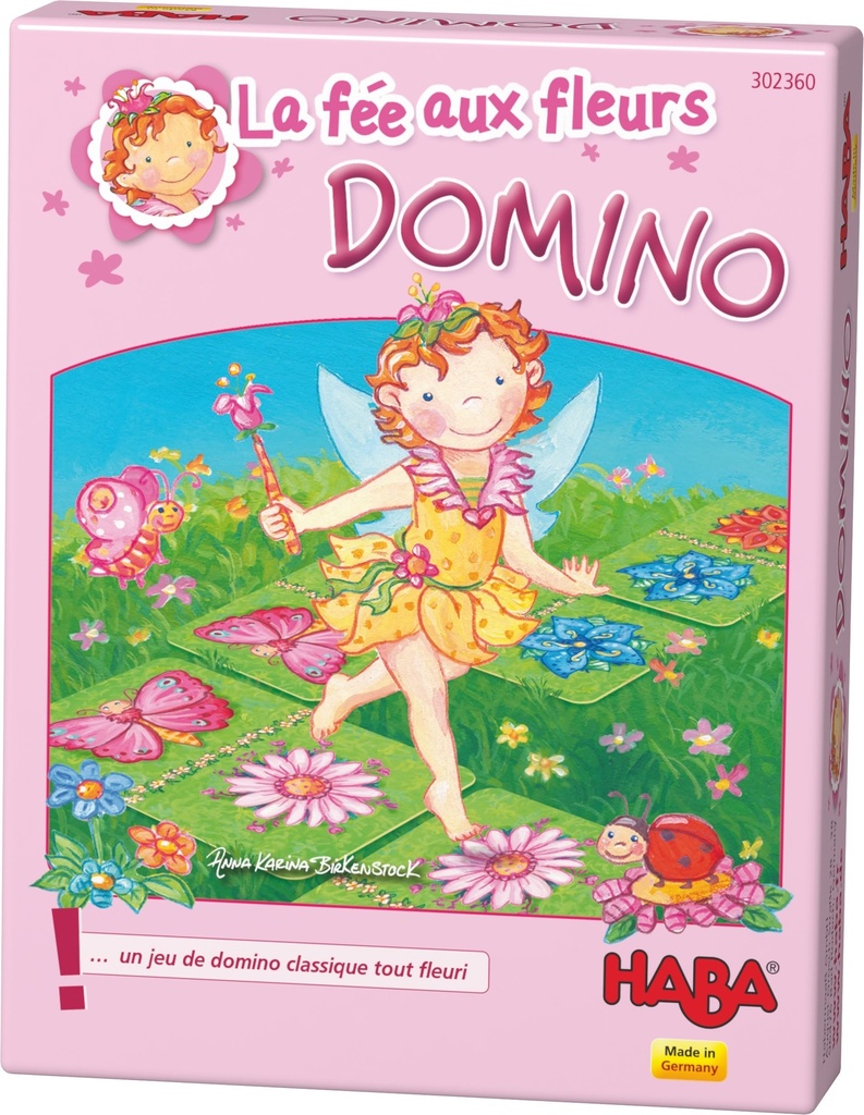 [HAB_302360] La Fée aux Fleurs - Domino - Jeu Haba