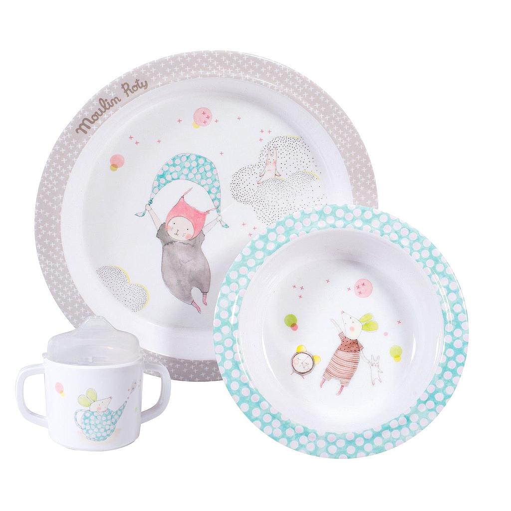 Set Vaisselle Les Petits Dodos Moulin Roty