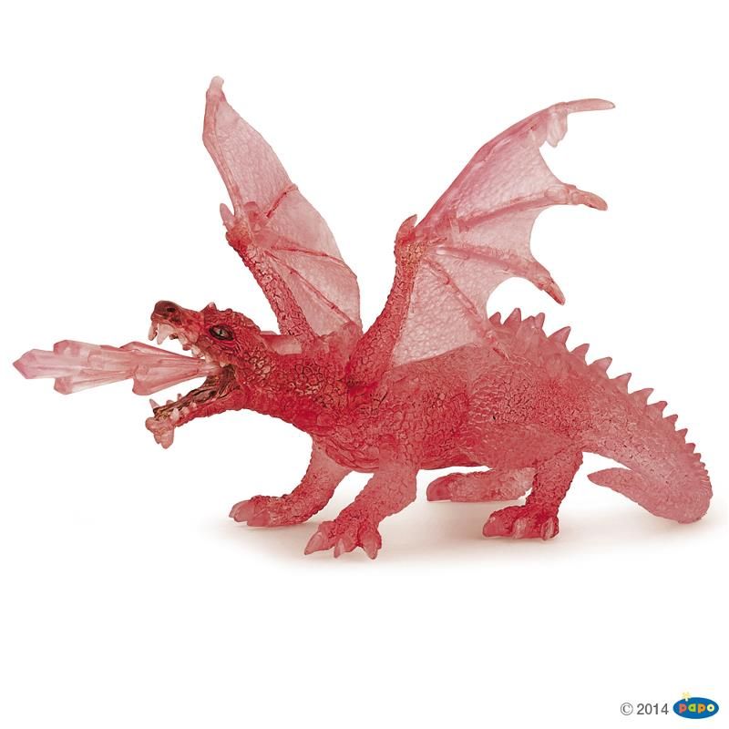 Dragon rubis, Figurine du Monde Fantastique Papo