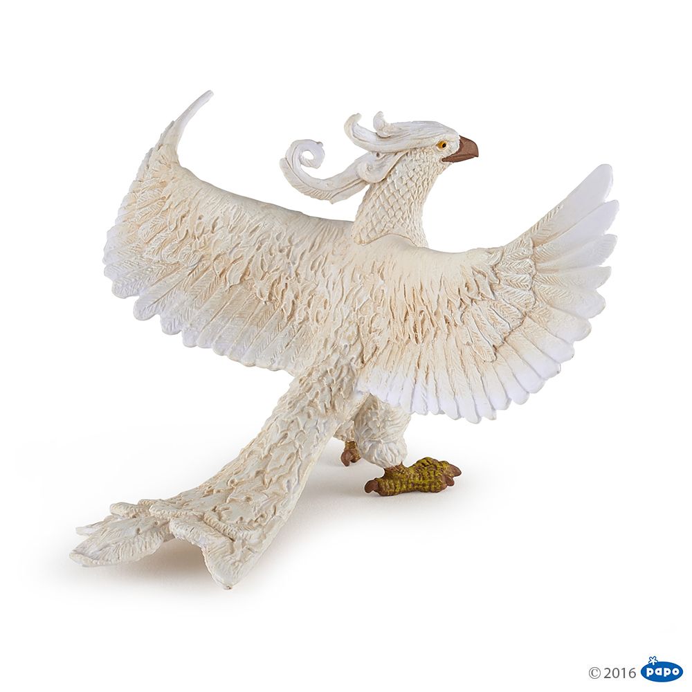 [PAP_36015] Phénix Blanc, Figurine du Monde Fantastique Papo