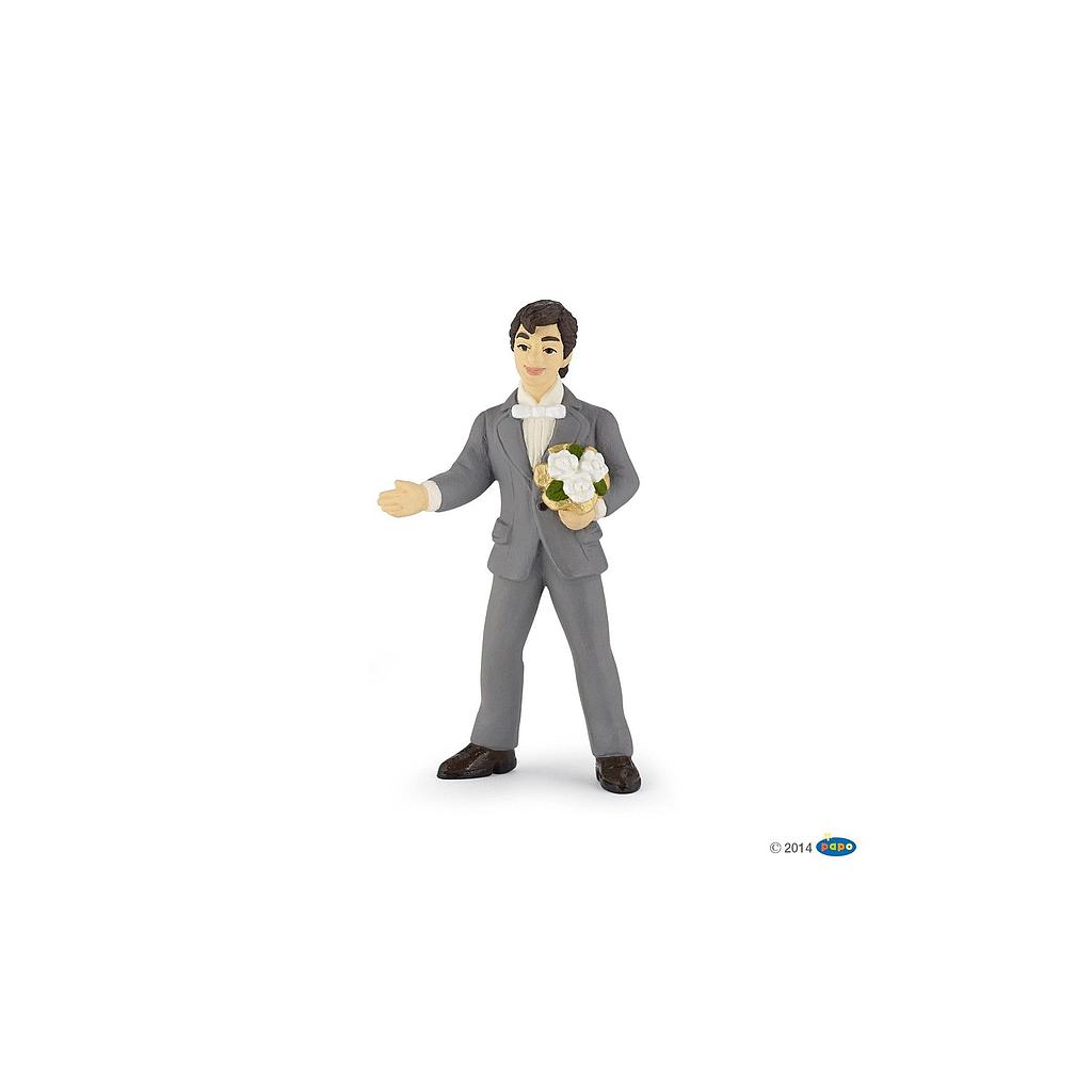 Marié au Bouquet, Figurine du Monde Enchanté Papo