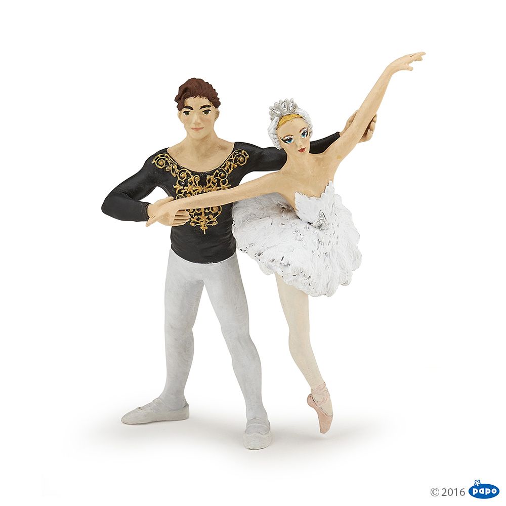 [PAP_39128] Ballerine et Son Danseur, Figurine du Monde Enchanté Papo