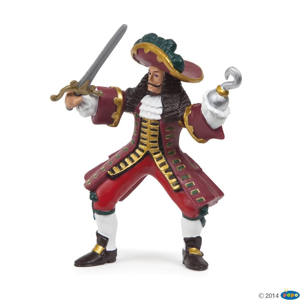 Capitaine Pirate, Figurine des Pirates & Corsaires Papo