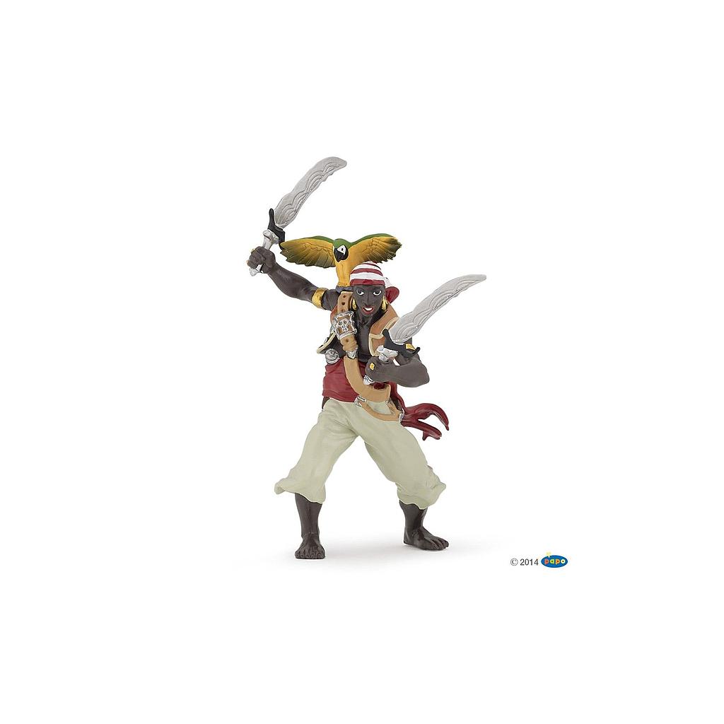 Pirate aux sabres, Figurine des Pirates & Corsaires Papo