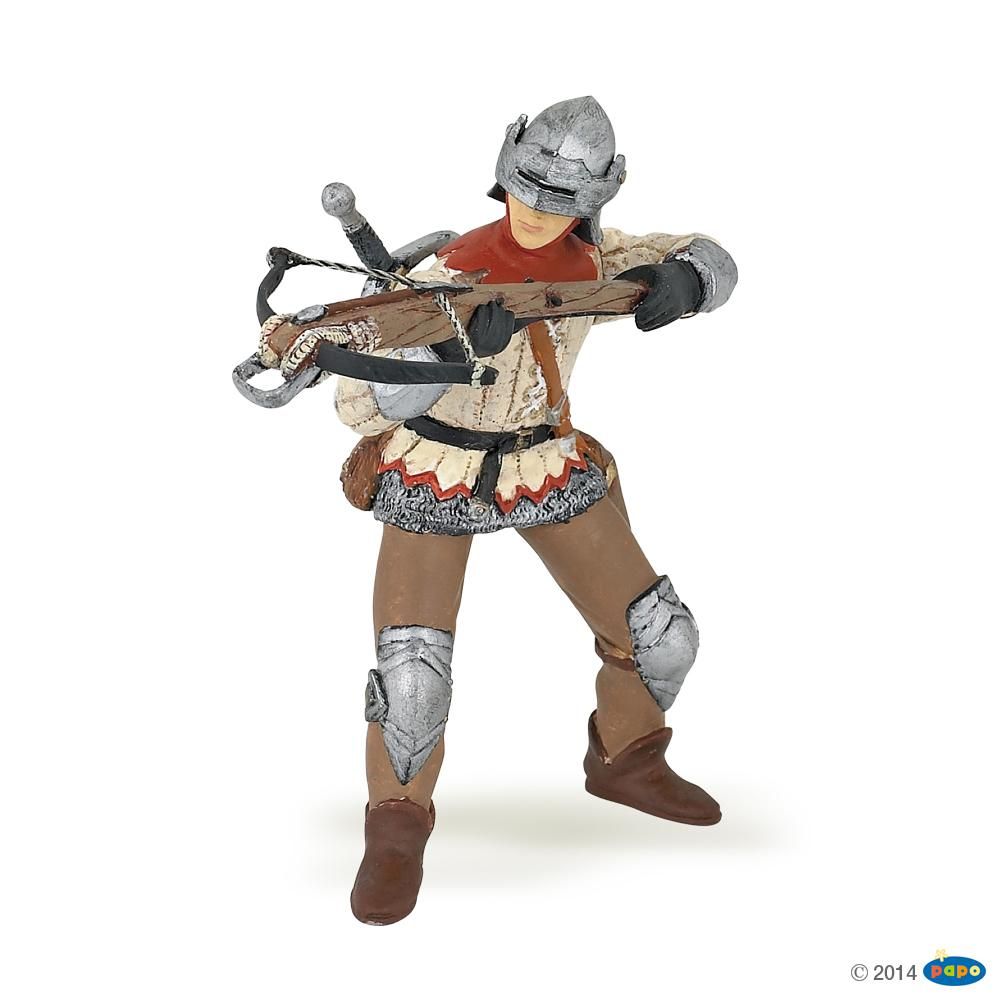 Arbalétrier rouge, Figurine du Monde Médiéval Papo