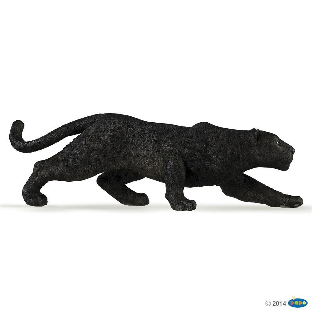 Panthère noire , Figurine de La Vie Sauvage Papo
