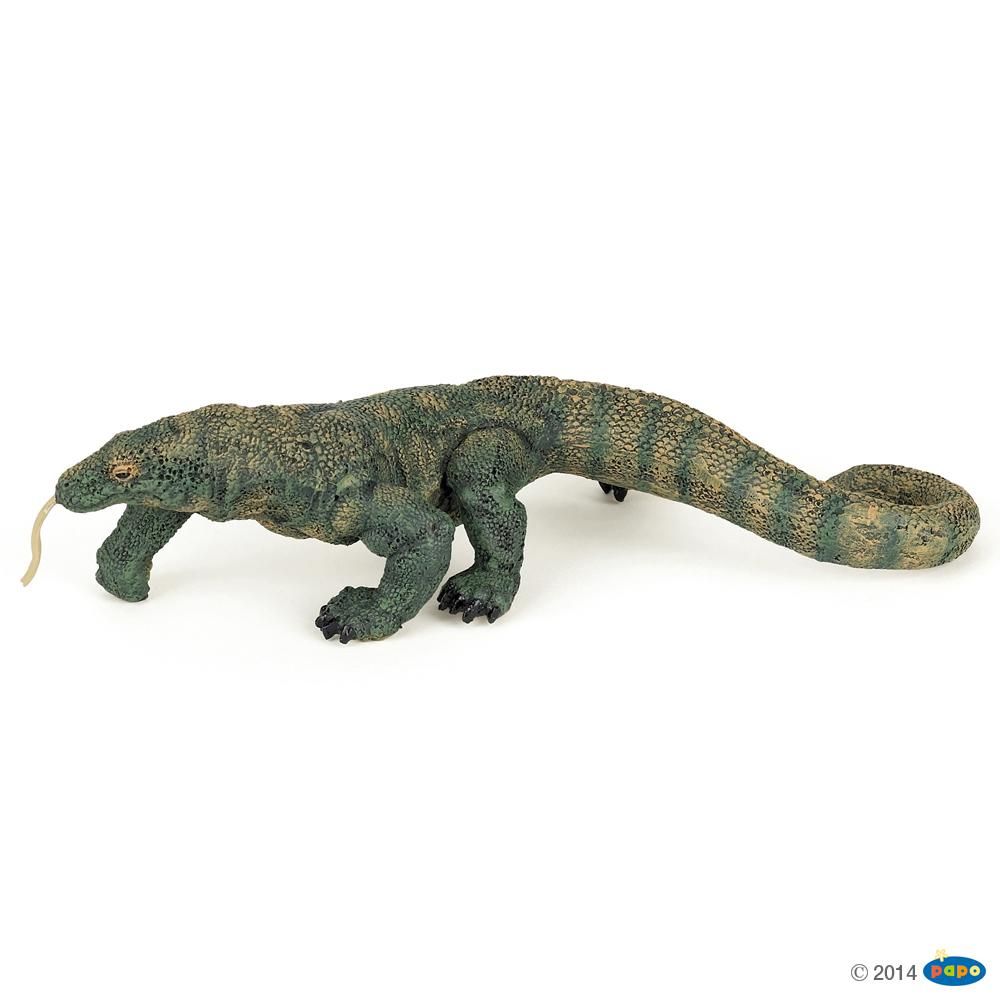 Dragon de Komodo, Figurine de La Vie Sauvage Papo