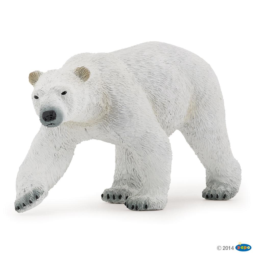 Ours polaire, Figurine de La Vie Sauvage Papo