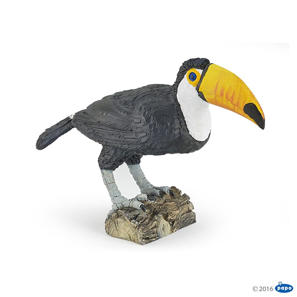 Toucan, Figurine de la Vie Sauvage Papo