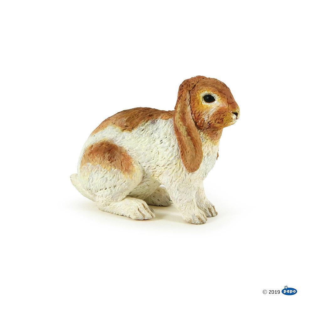 Lapin Bélier, Figurine de la Vie à la Ferme Papo