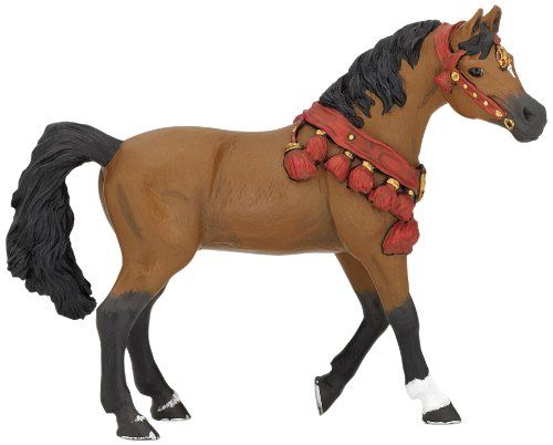 Cheval arabe en tenue de parade, Figurine des Chevaux, Poulains & Poneys Papo