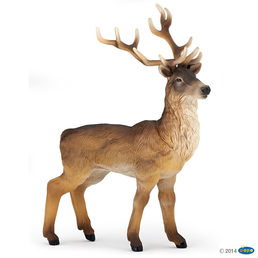 Cerf, Figurine de La Vie Sauvage Papo