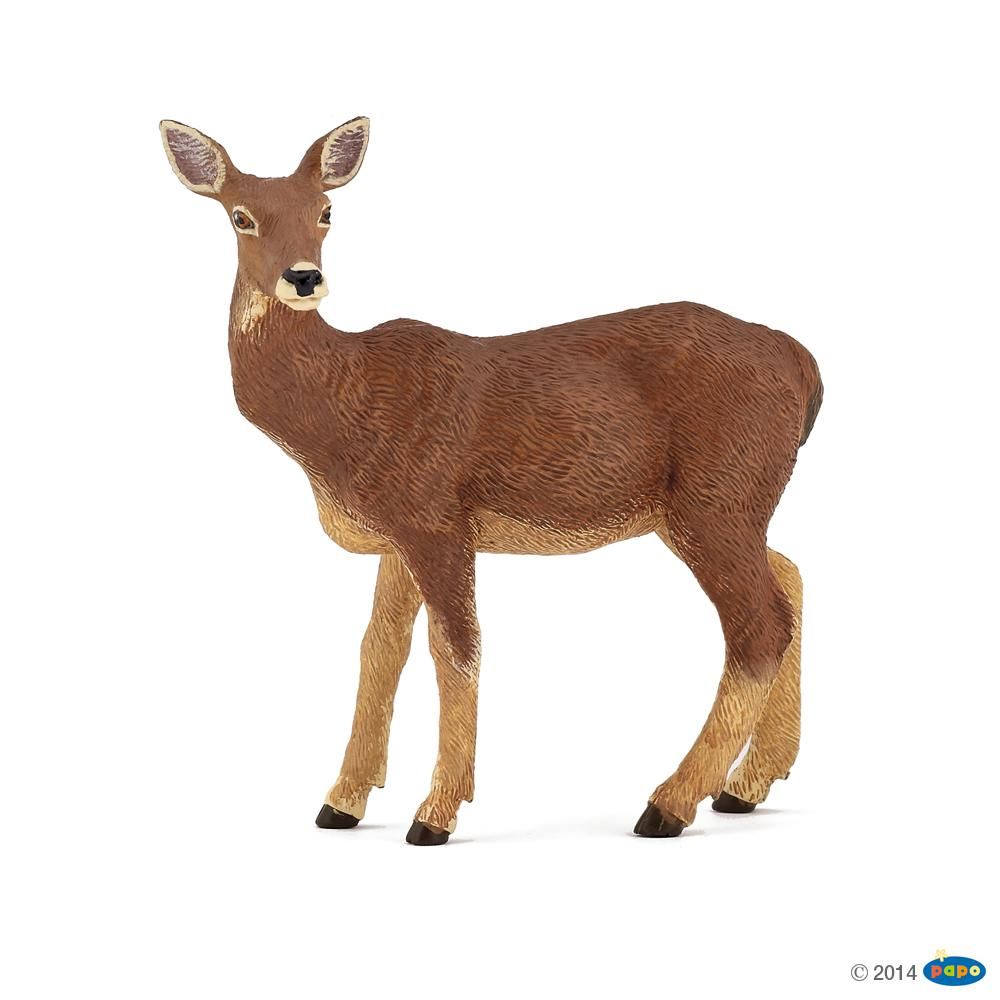 Biche, Figurine de La Vie Sauvage Papo