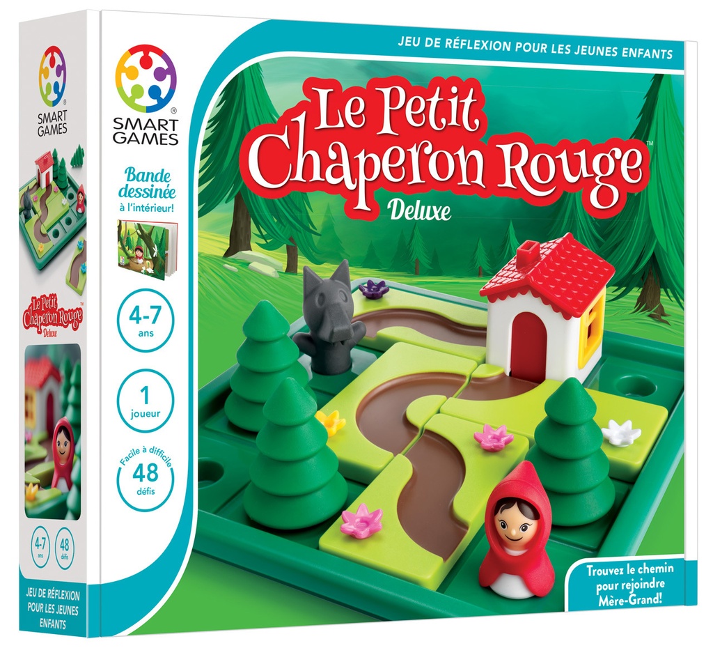 Le Petit Chaperon Rouge "Deluxe" - 48 défis pré-scolaires Smart Games