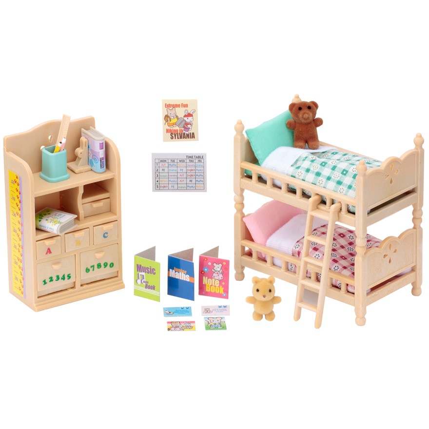 Mobilier Chambre Enfants SYLVANIAN FAMILIES