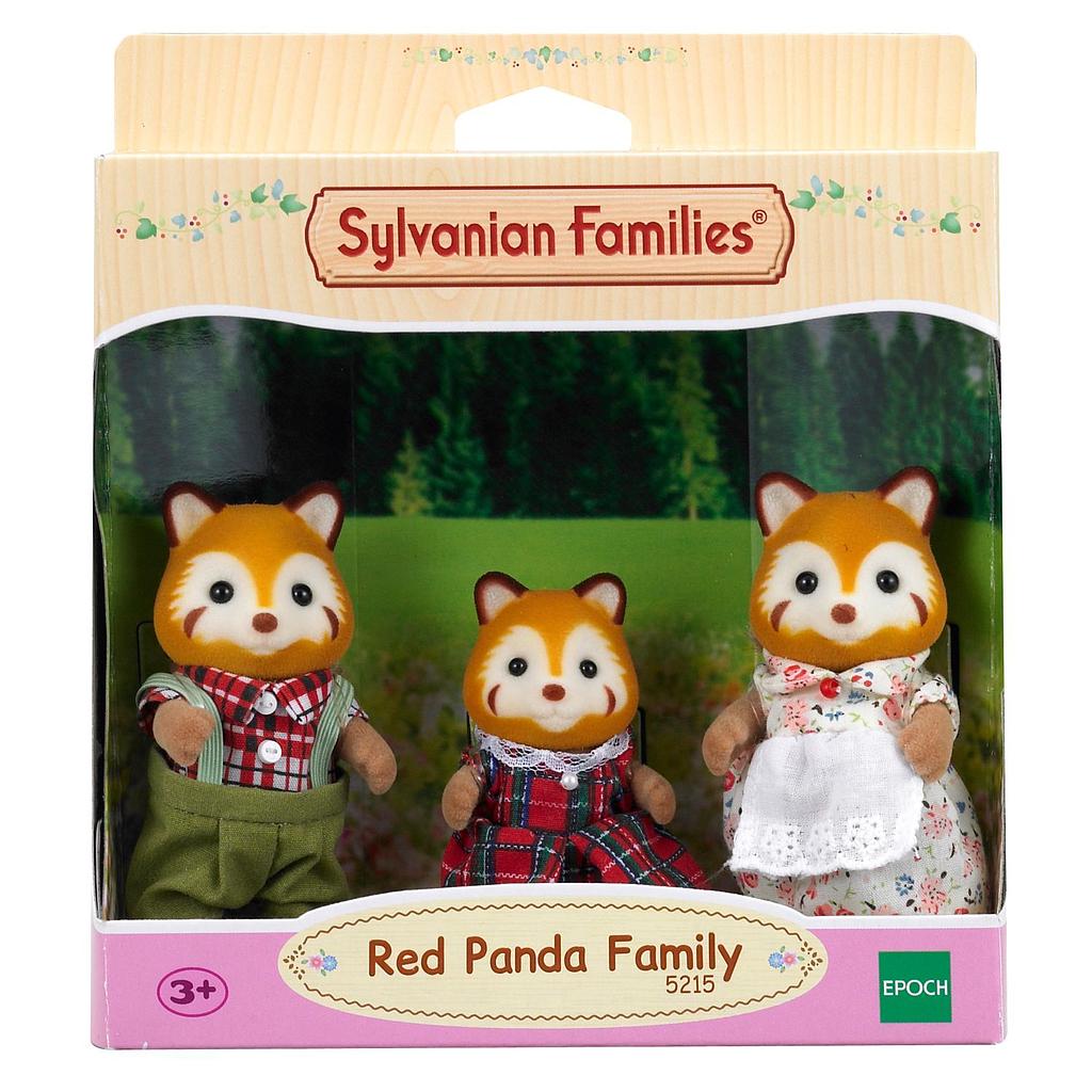 La famille panda roux      (Sylvanian Families)