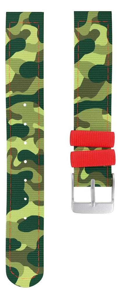 [CHO_WS16] Bracelet Camouflage Jungle des Montres Twistiti