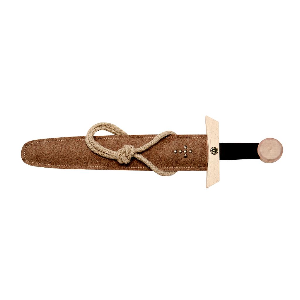 Epée et fourreau VAH, Excalibur naturelle, 50 cm