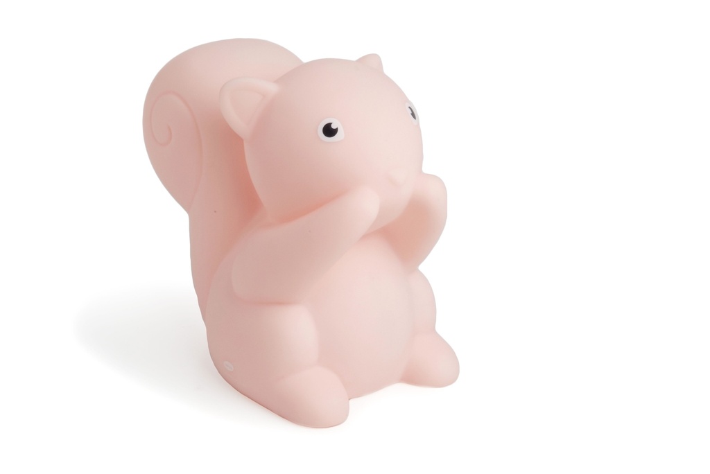 Veilleuse Led Ecureuil Betty Rosée