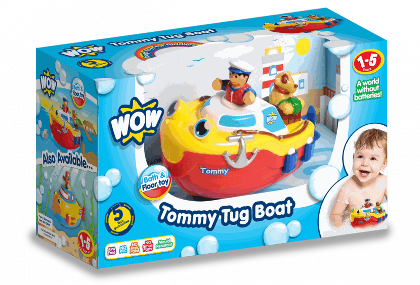 Tommy, le Bateau Remorqueur Wow
