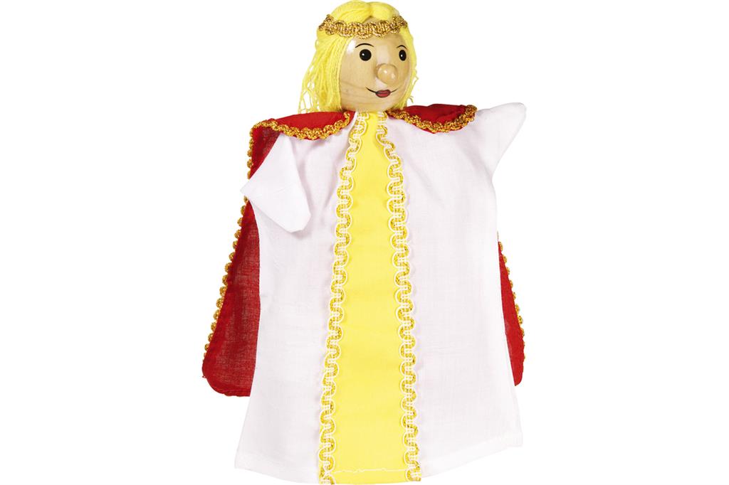 [DAM_8651992] Marionnette Tête en Bois Princesse